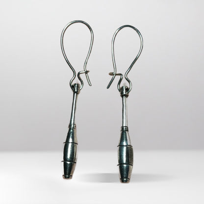 Juggling Club Earrings on Hook (Pair) - Fly Juggling